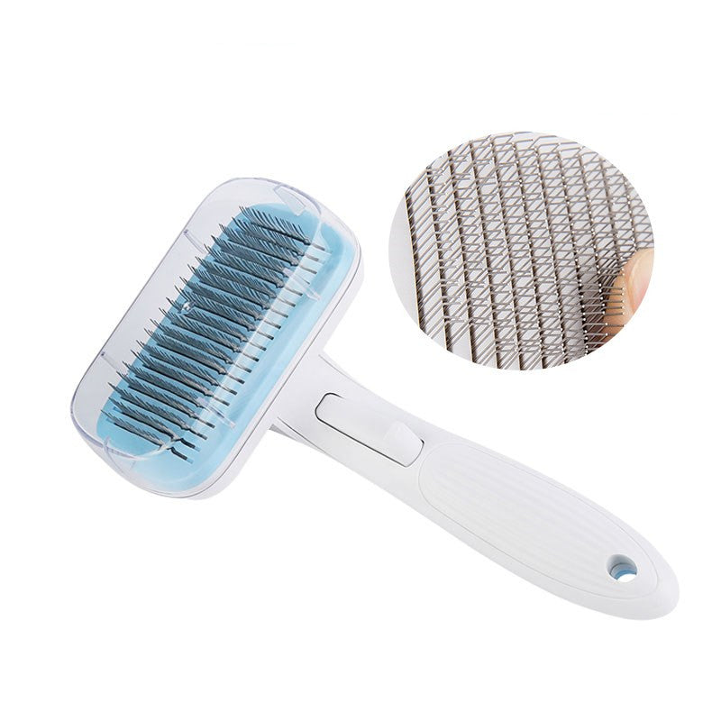 Brosse de toilettage anti-poils pour chien et chat