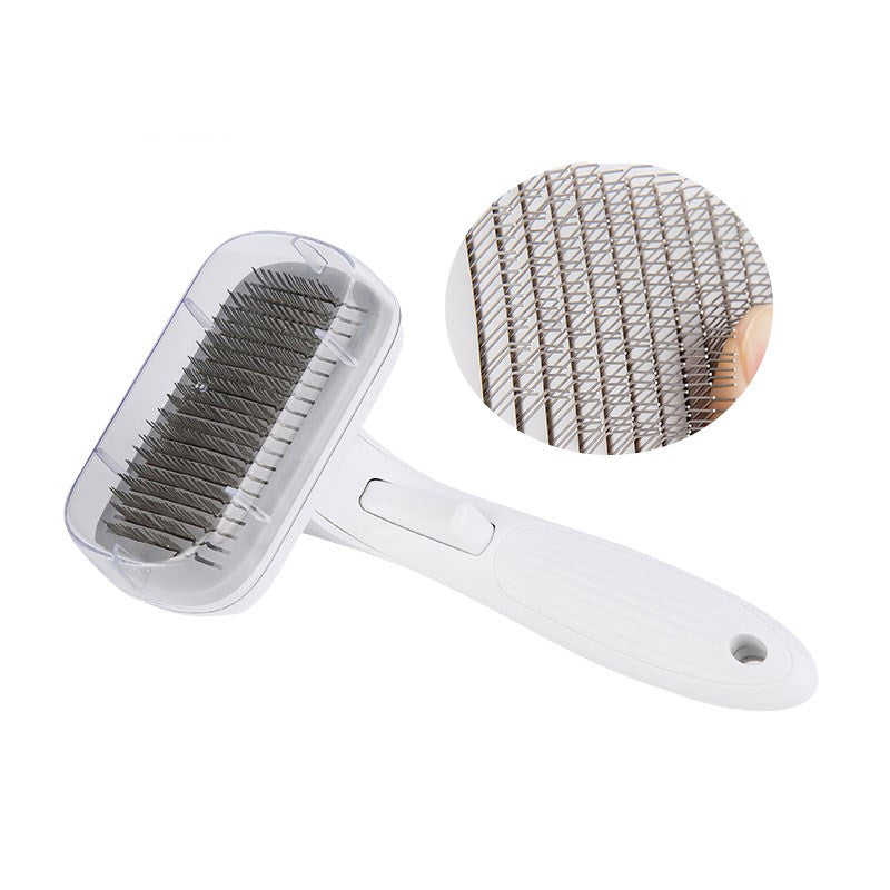 Brosse de toilettage anti-poils pour chien et chat